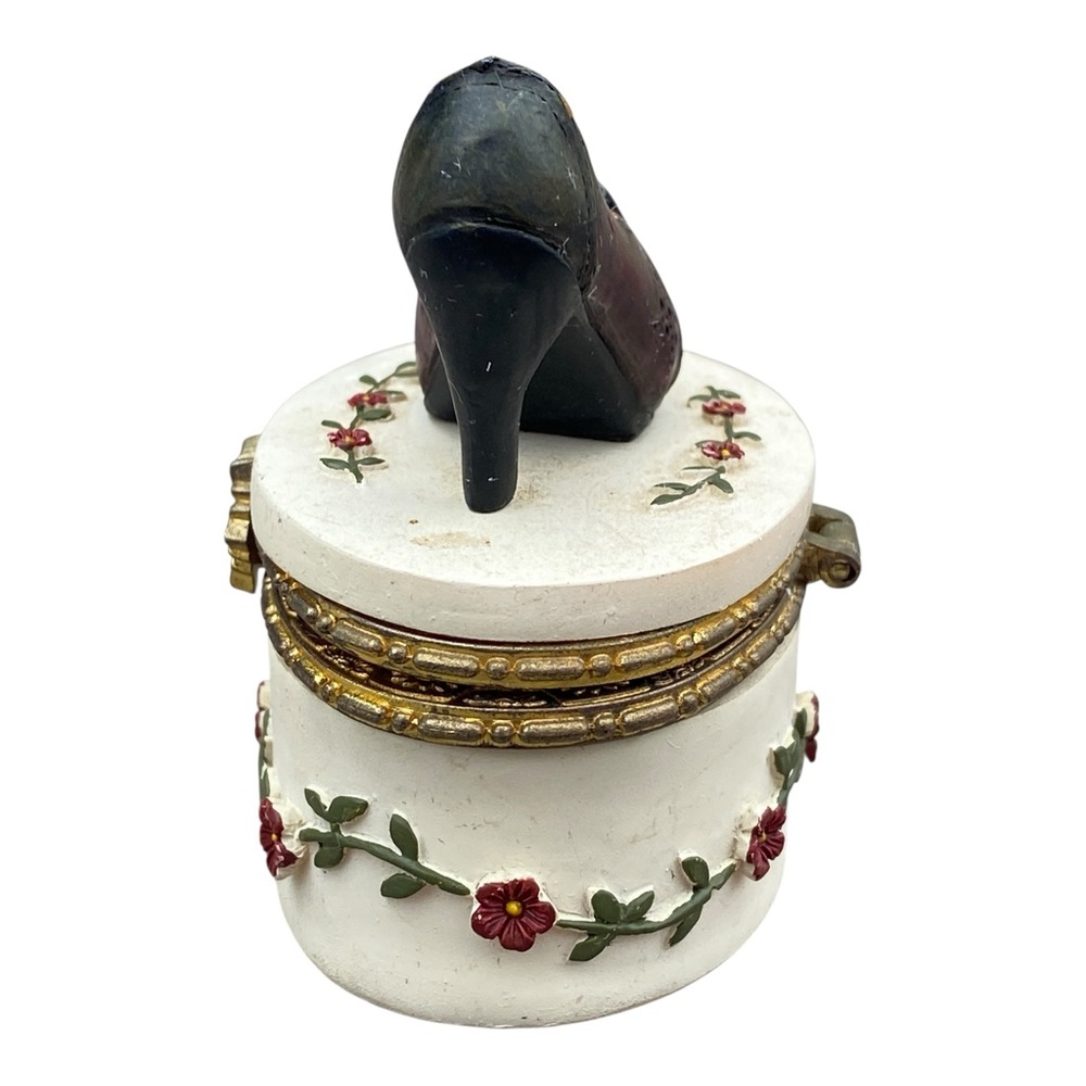 Vintage Willow Hall Oval Ceramic Shoe Trinket - Picture 6 of 13